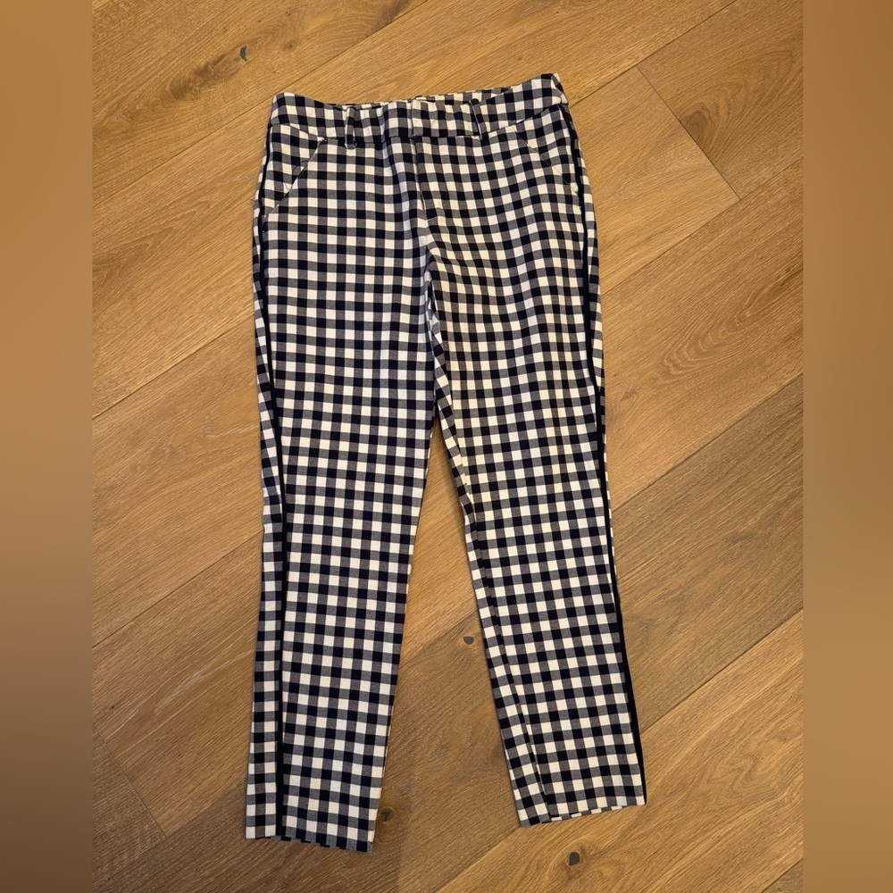 merona gingham pants